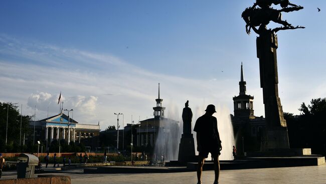 Города мира. Бишкек. Киргизия. Архивное фото