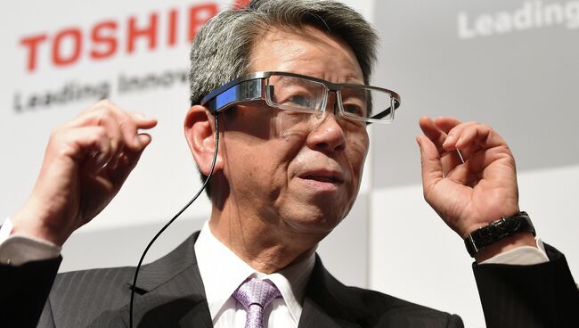 Президент Toshiba Хисао Танаки