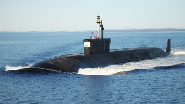 Атомная подводная лодка (АПЛ) Юрий Долгорукий. Архивное фото