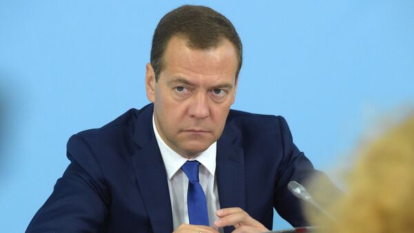 Председатель правительства России Дмитрий Медведев проводит в Новосибирске совещание по вопросам инновационного развития медицины и использованию механизмов государственно-частного партнерства в медицине