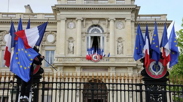 Здание Министерства иностранных дел Франции в Париже. Архивное фото