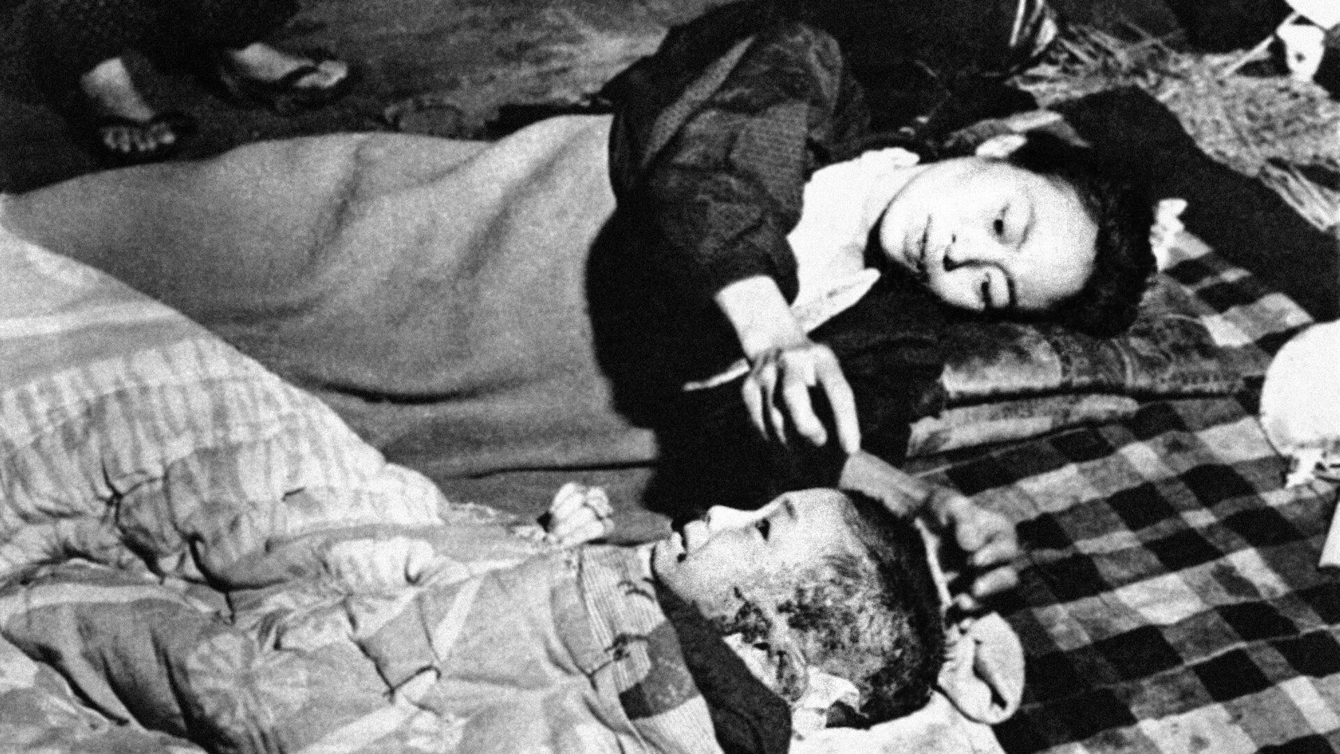 Жертвы атомной бомбардировки Хиросимы, 6 октября 1945 - РИА Новости, 1920, 17.05.2023