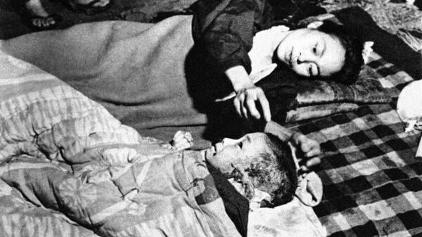 Жертвы атомной бомбардировки Хиросимы, 6 октября 1945