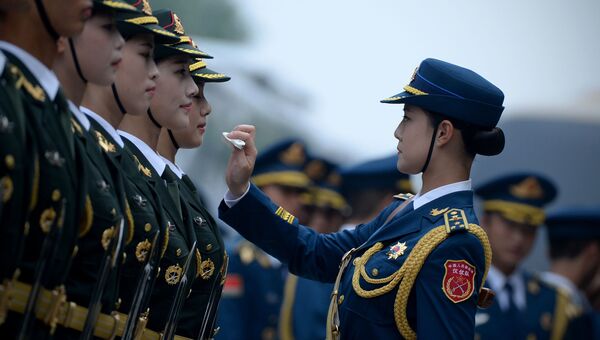 Почетный караул в Пекине