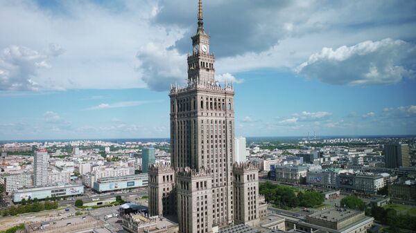 Дворец культуры и науки в Варшаве. Архивное фото