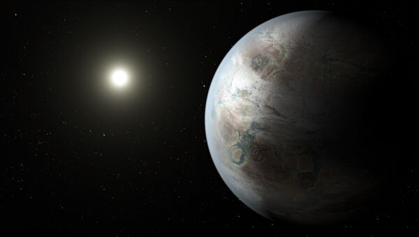 Так художник представил себе экзопланету Kepler-452b. Архивное фото