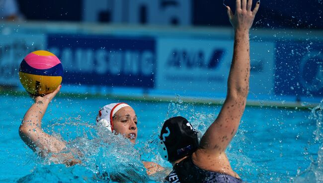 Чемпионат мира FINA 2015. Водное поло. Женщины. Матч Канада - Новая Зеландия