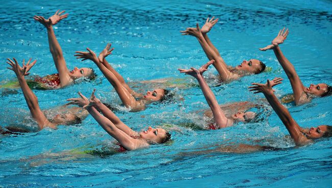 Чемпионат мира FINA 2015. Синхронное плавание. Комбинация. Предварительный раунд