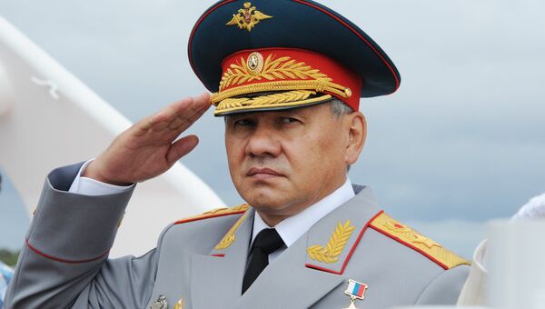 Министр обороны РФ Сергей Шойгу. Архивное фото