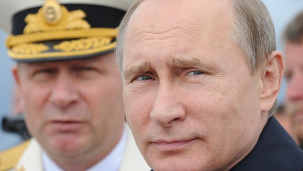 Президент России, верховный главнокомандующий ВС РФ Владимир Путин. Архивное фото