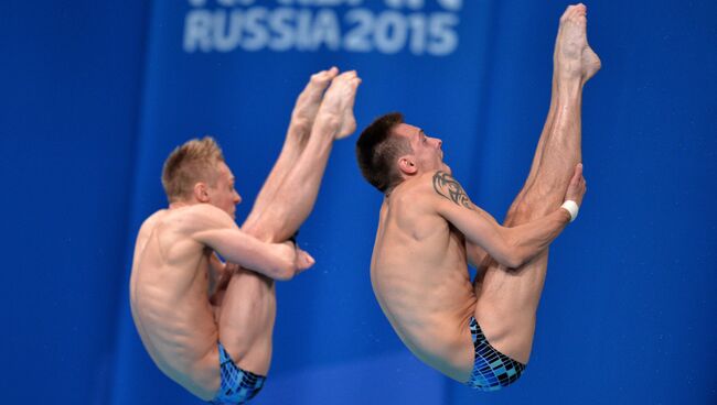 Чемпионат мира FINA 2015. Синхронные прыжки в воду. Мужчины. Вышка 10 м. Финал