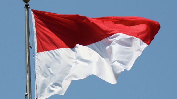 Флаг Индонезии. Архивное фото