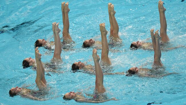 Чемпионат мира FINA 2015. Синхронное плавание. Архивное фото