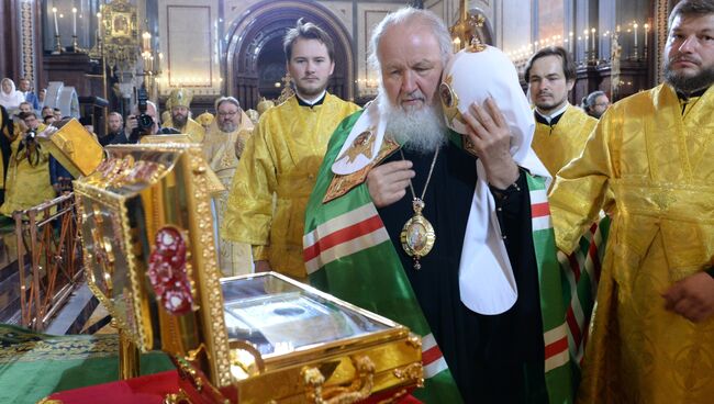 Патриаршее служение в день памяти святого равноапостольного князя Владимира