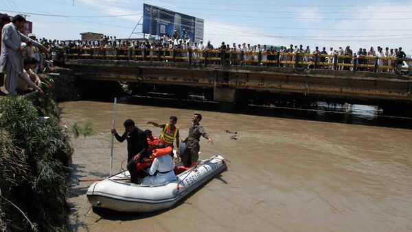 Последствия наводнения в Пешаваре, Пакистан