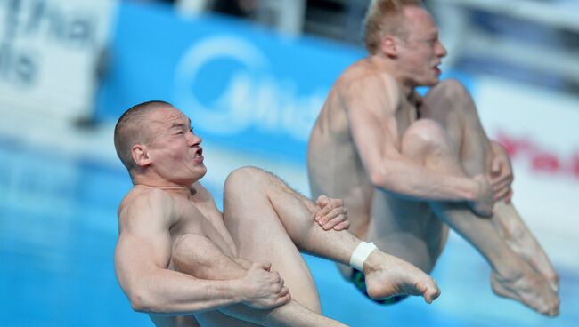 Чемпионат мира FINA 2015. Синхронные прыжки в воду. Мужчины. Трамплин 3м. Предварительный раунд