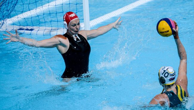 Чемпионат мира FINA 2015. Водное поло. Женщины. Матч Австралия - ЮАР