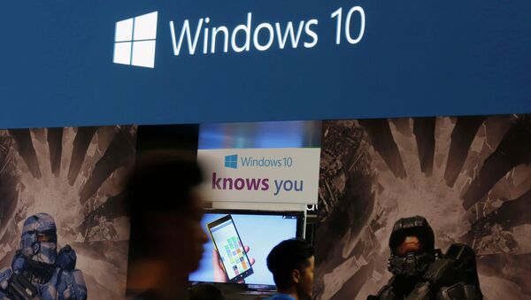 Презентация  Microsoft Windows 10. Архивное фото