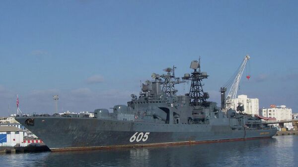 Большой противолодочный корабль Адмирал Левченко. Архивное фото