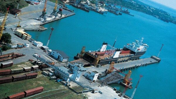Ильичевский морской порт. Архивное фото