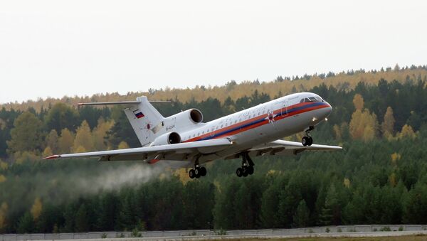 Самолет Як-42 МЧС России. Архивное фото