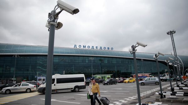 Вид на Московский аэропорт Домодедово