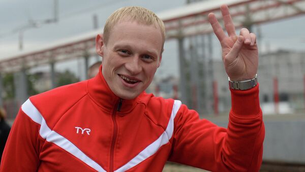 Илья Захаров, член российской сборной по прыжкам в воду