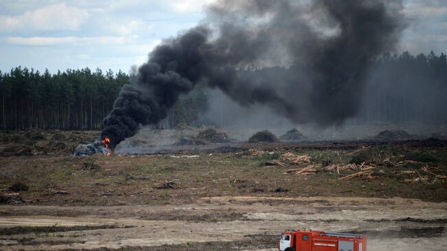 Вертолет Ми-28 потерпел крушение в Рязанской области