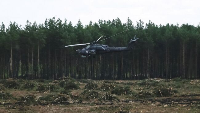 Вертолет Ми-28 потерпел крушение в Рязанской области