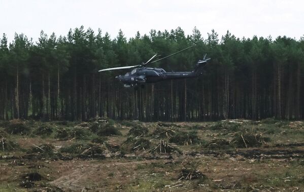 Вертолет Ми-28 потерпел крушение в Рязанской области