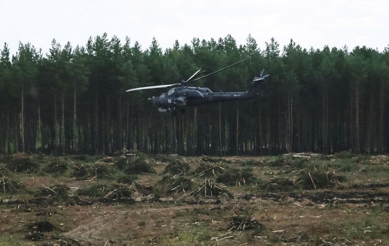 Вертолет Ми-28 потерпел крушение в Рязанской области