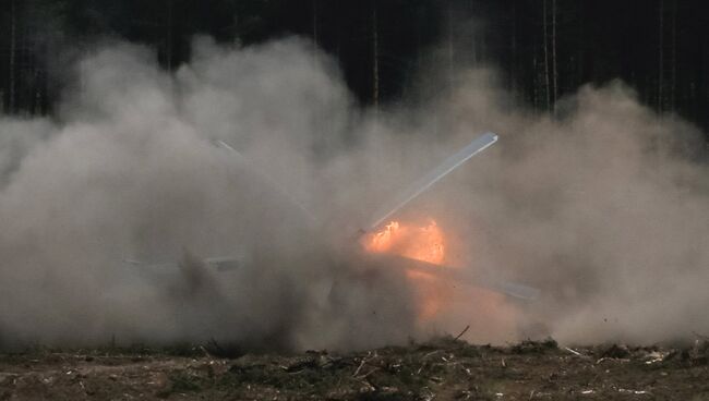 Вертолет Ми-28 потерпел крушение в Рязанской области