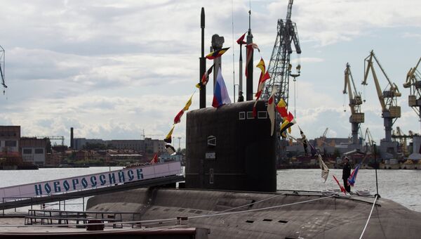 Дизель-электрическая подводная лодка Новороссийск