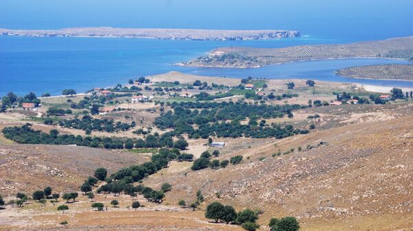 Виды греческого острова Лесбос. Архивное фото.