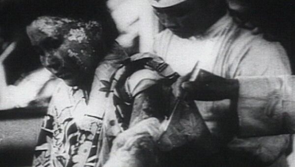 Хиросима – первая жертва ядерного оружия. Съемки 1945 года