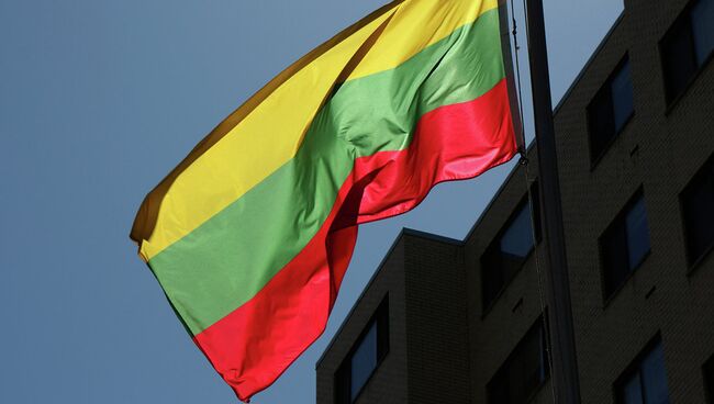 Флаг Литовской Республики. Архивное фото