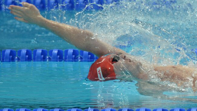 Григорий Тарасевич (Россия) на XVI чемпионате мира по водным видам спорта в Казани