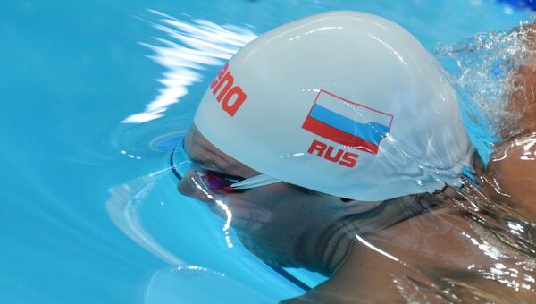 Александр Сухоруков  на XVI чемпионате мира по водным видам спорта в Казани