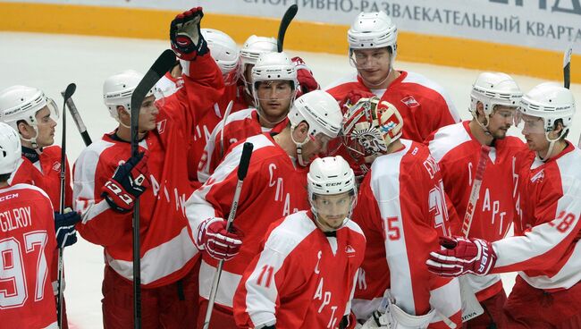 Игроки Спартака на турнире имени Аркадия Чернышева