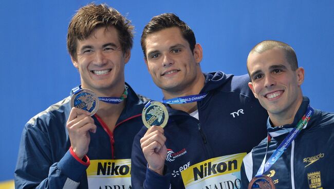 Чемпионат мира FINA 2015. Плавание. Седьмой день. Вечерняя сессия