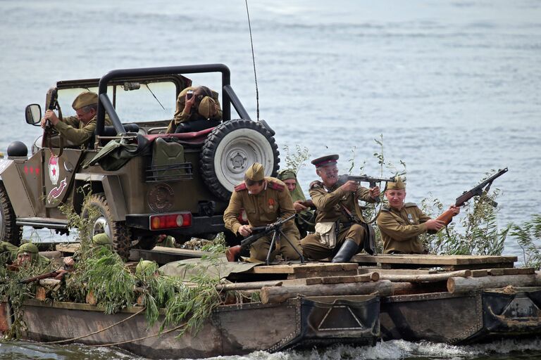 Состязания подразделений инженерных войск Открытая вода