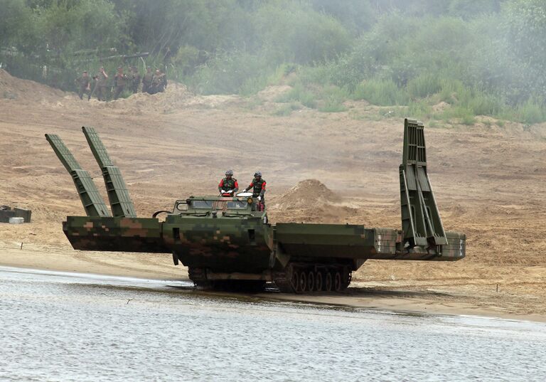 Состязания подразделений инженерных войск Открытая вода