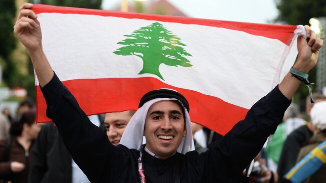 Флаг Ливана