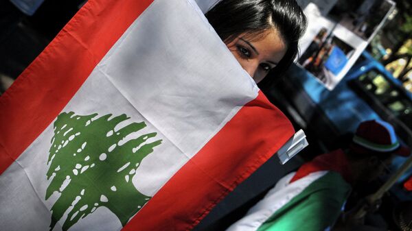 Флаг Ливана. Архивное фото