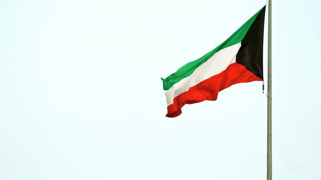 Флаг Кувейта. Архивное фото