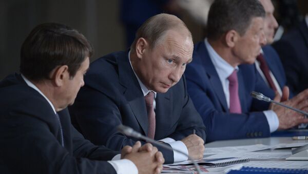 Президент РФ Владимир Путин проводит в Крыму заседание президиума Государственного совета РФ