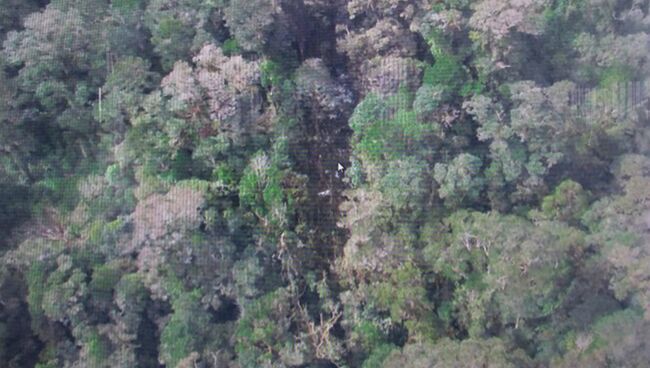 Обломки пропавшего самолета авиакомпании Тригана Эйр в Индонезии