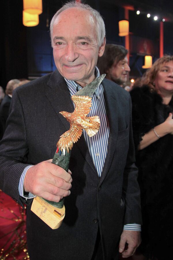 Актер Валентин Гафт на церемонии награждения премией Золотой орел
