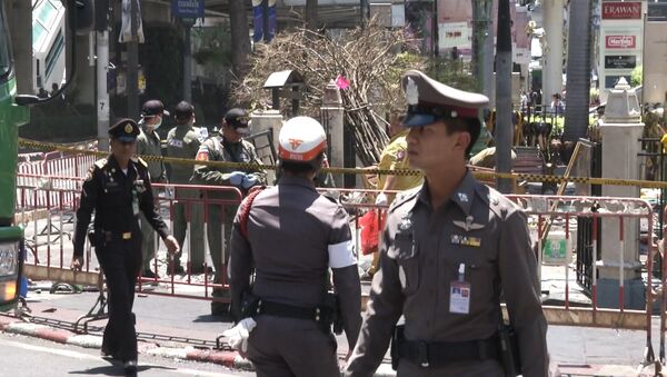 Бангкок после теракта: работа следователей и полиции на месте взрыва