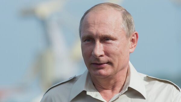 Президент России Владимир Путин . Архивное фото